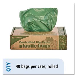 Borse di rifiuti degradabili di Eco, 1.1mil borse di immondizia da 33 galloni 33 x 40mm