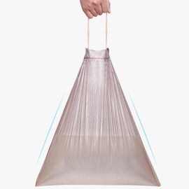 Cordone borse di immondizia da 13 galloni, materiale biodegradabile dell'HDPE delle borse di rifiuti
