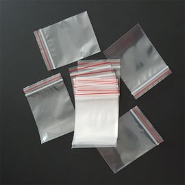 I sacchetti di plastica su misura della cima dello zip, l'imballaggio a chiusura lampo insacca l'alta durevolezza