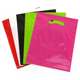 I sacchetti di plastica tagliati indumento sveglio, abitudine hanno stampato le borse tagliate della maniglia