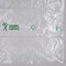 Sacchetto di plastica traslucido naturale, profilo stretto 14&quot; X 18&quot; borse di plastica dei prodotti su un rotolo