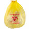 37&quot; X 50&quot; borse residue contagiose di giallo, borse di smaltimento dei rifiuti mediche materiali dell'HDPE