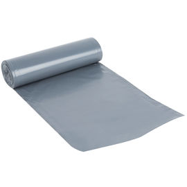Borse di immondizia di plastica di densità bassa 33 galloni colore grigio materiale dell'HDPE da 1,6 mil