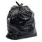 Colore nero di superficie impresso riciclabile piano materiale delle borse di immondizia dell'HDPE