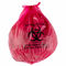Borse di immondizia riciclabili di rischio biologico 135L ad alta densità 33&quot; X 40&quot; colore rosso