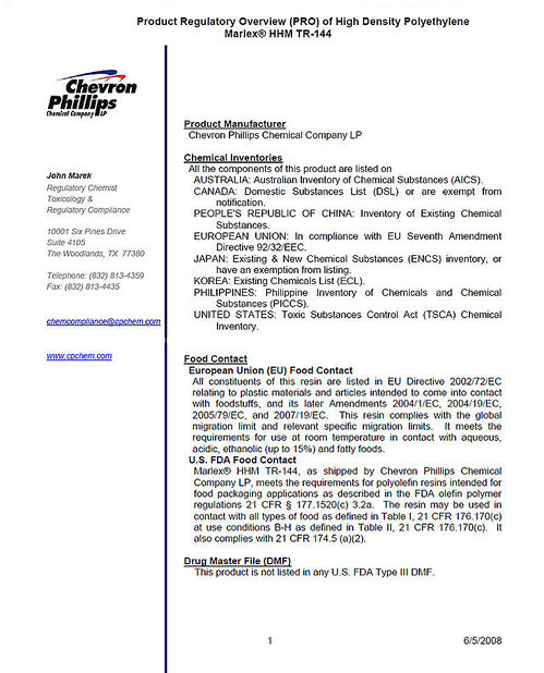 La Cina WEIFANG UNO PACKING PRODUCTS CO.,LTD Certificazioni